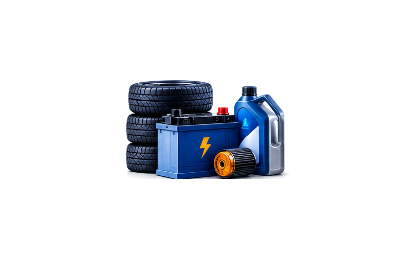 Tires, Batteries & Lubricants
